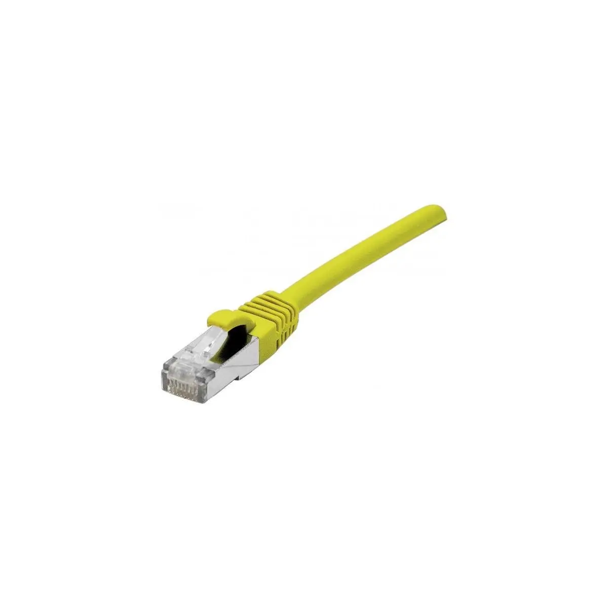 Cordon RJ45 categorie 6A F/UTP LSOH snagless jaune - 3 m photo du produit